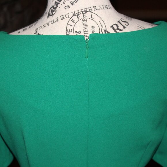 DKNY Round Neck Green Dress - Picture 5 of 8